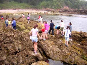 alumnos en el litoral