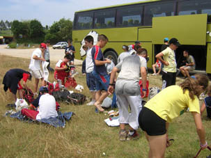 alumnos en el litoral